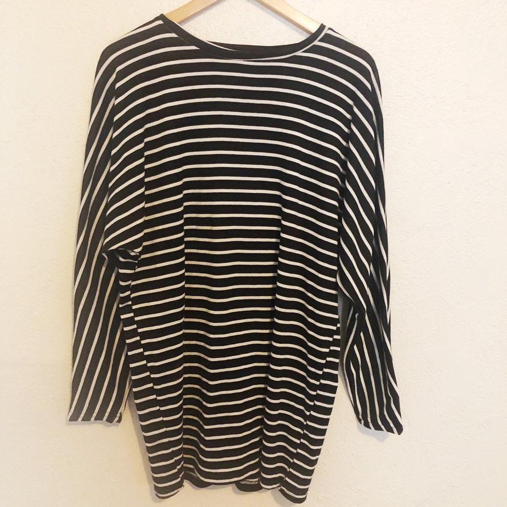 Striped t shirt dress